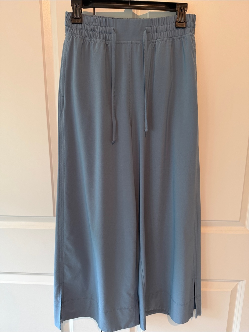 CRZ YOGA Wide Leg Pull-On Pants in Light Blue